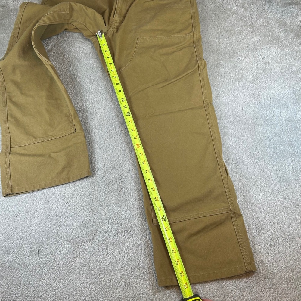 Filson Double Hunt Pants Mens 35x30 Brown 10.5oz Cotton Canvas Workwear Utility - Picture 13 of 16
